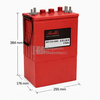 Bater�a ROLLS 6 FS L16-HC | 6 Voltios 530 Amperios C100